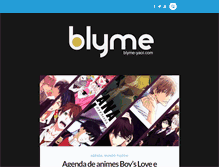 Tablet Screenshot of blyme-yaoi.com